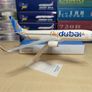 Fly Dubai 1:200 scale model airplane, Boeing 737-800 aircraft, NEW, very rare model Image 2