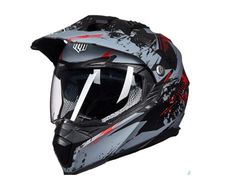 ILM Off Road Motorcycle Dual Sport Helmet Full Face size XL 61-62cm