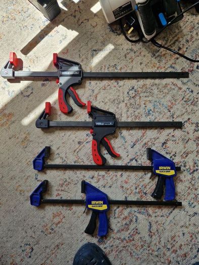 Quick grip clamps