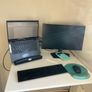 White folding wall desk Image 3