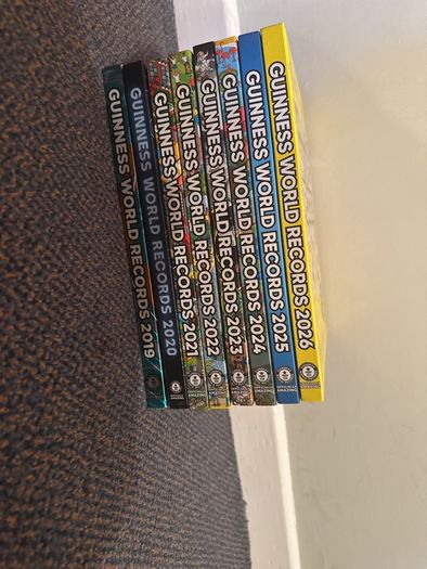 Guinness world book 2019-2026