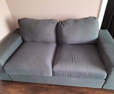 Sofa and Longue with Headrest - Barely used - Gray