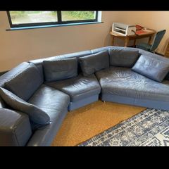 leather sofa