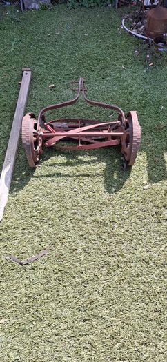 Vintage lawnmower