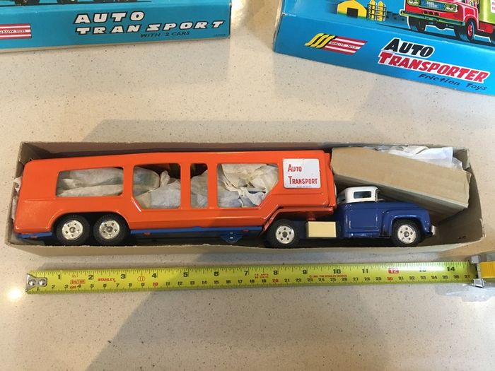 Vintage SSS International Car Transporter Made in Japan in the 60's