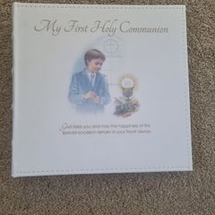 First Holy Communion photo album
