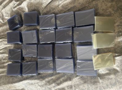 500 toploaders and sleeves