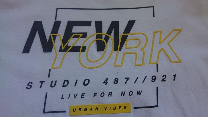E1 SALE!  White New York Top. Age 11-12