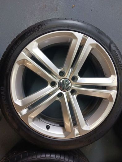 18 VW Passat/Golf Mallory alloys and tyres