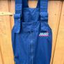 Musto Mens Blue Performance Salopettes Bib Trousers Breathable UK Size Small Image 3