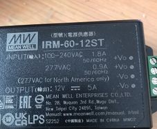 power supply Mean Well IRM-60-12ST Switched Mode Power Supply