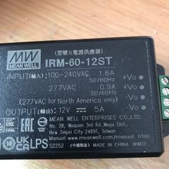 power supply Mean Well IRM-60-12ST Switched Mode Power Supply