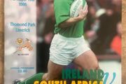 Very Rare 2000 Ireland v South Africa - 'A' International Match Programme