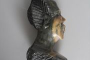 Carved Stone Bust