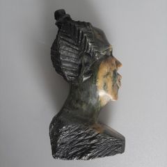 Carved Stone Bust