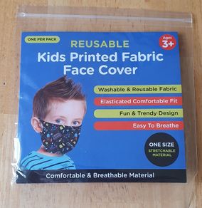 BNIP - A Reusable Childs Fabric Mask - #