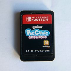 Pet Clinic Cats & Dogs Nintendo Switch Cartridge Only, Tested And Works!