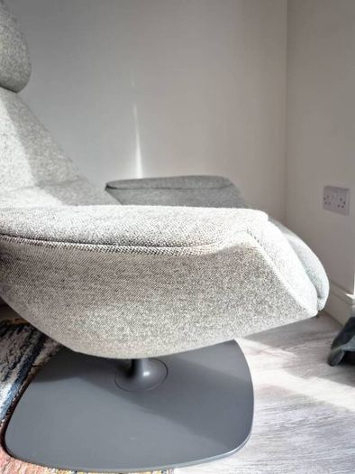 Authentic Coalesse Massaud Lounge Chair & Storage Ottoman (Designer)