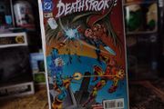 Deathstroke ! Issue #52 ! Hawkman Appearance ! 1995 ! by DC Comics !