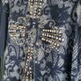 PP style navy embellished jumper Sz 10uk Image 4