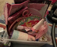 girls birthday party box