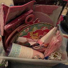 girls birthday party box