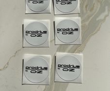 Subaru prodrive centre caps stickers