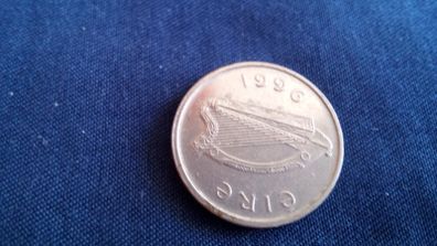 Five Pence Coin.  Irish. 1996.