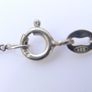 Sterling Silver Teardrop CZ Pendant Necklace (L18" - 4,43g) Image 6