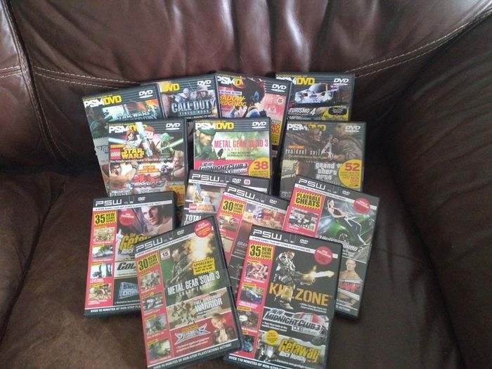 Nice Selection Of PSW PlayStation And PSM DVD`s 12 In Total