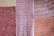 Dollshouse wallpaper for exterior and roof tiles