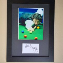 Jimmy White snooker legend autograph