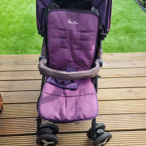 Silver Cross Pushchar Buggy Stroller Reflex Color Damson