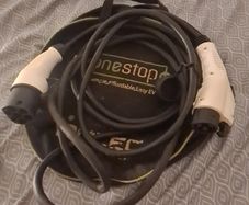 EV cable type 1 to 2 16 A charger cable.