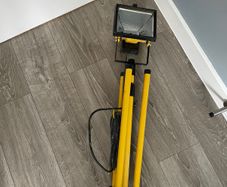Single Head Halogen Work Light Telescopic