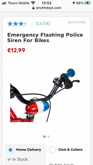 Police bike siren
