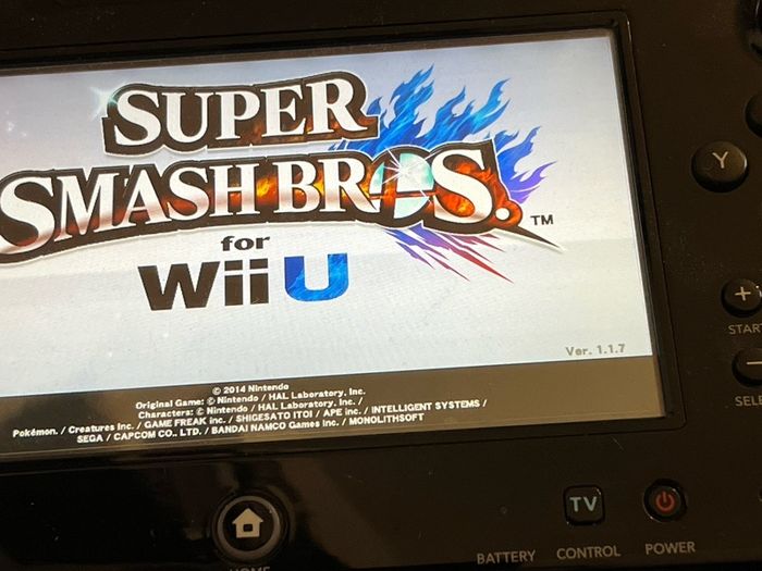 Wii U premium black console Boxed + games