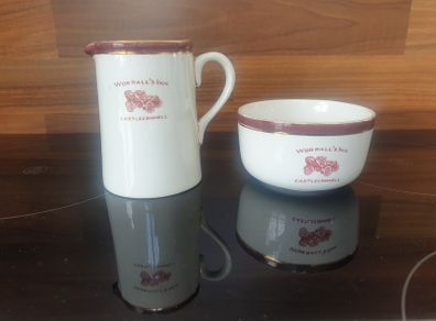 Arklow bowl & jug Worrall's inn Castleconnell