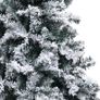 Artificial Christmas Tree with Flocked Snow Green 240 cm PVC Image 3