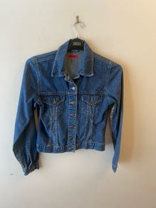 Sparkly denim jacket (size 10)