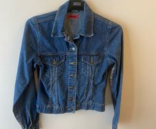 Sparkly denim jacket (size 10)