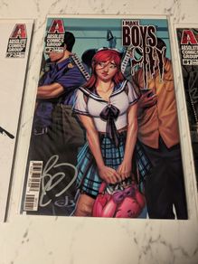 I Make Boys Cry Signed Comic Set Benny Powell  COAs