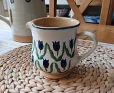 nicholas  mosse blue tulip vase