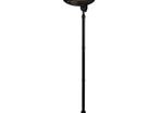 Electric Quartz Garden-Patio Heater, Freestanding or Wall Mountable Design, Safety Overheat Protection, Adjustable Height and 45 Degree Tilt, 3 Heat Settings, 2000 W,