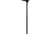 Electric Quartz Garden-Patio Heater, Freestanding or Wall Mountable Design, Safety Overheat Protection, Adjustable Height and 45 Degree Tilt, 3 Heat Settings, 2000 W,