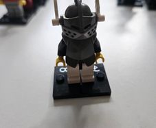 lego vintage black knights cas167 minifigure