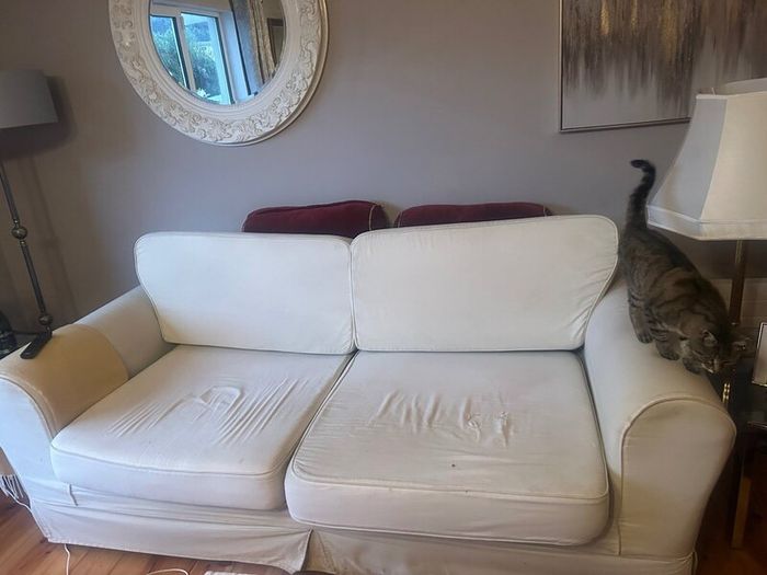 Two matching sofas