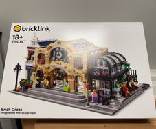 Lego Brick Cross Train Station 910034