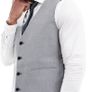Asos 2 Piece Slim Fit Grey Suit Waist 30 Leg 30 Chest 44 Image 4