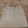 O'Dressy stunning denim Versace style mini skirt Perfect condition size UK8 EU36 Postage included Image 3